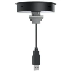 Teleadapt In-Desk Qi Wireless Charger, Hotel-Grade, 10w, Black -Household Supplies Store 216817 DetailedProductView1 Lg