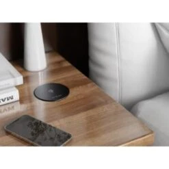 Teleadapt In-Desk Qi Wireless Charger, Hotel-Grade, 10w, Black -Household Supplies Store 216817 LifestyleImage Lg