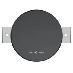 Teleadapt In-Desk Qi Wireless Charger, Hotel-Grade, 10w, Black -Household Supplies Store 216817 TopView Lg