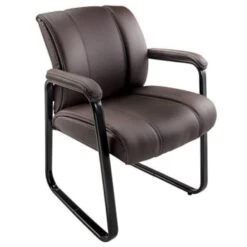 Brenton Studio Bellanca Brown/black Guest Chair