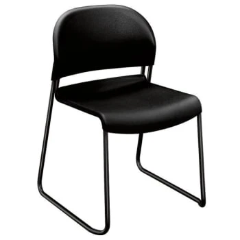 Hon Onyx Gueststacker 4030-Series Chair Carton Of 4 3 Hon Onyx Gueststacker 4030-Series Chair Carton Of 4