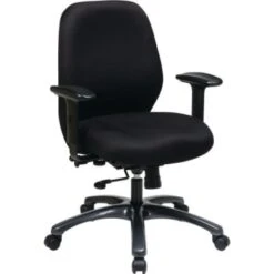 Pro-Line Ii Ergonomic Chair W/2 To 1 Control Seat Slider 2 Way Adjustable Arms