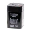 Universal Power Group 6-Volt 5 Ah F1 Terminal Sealed Agm Rechargeable Battery