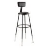 National Public Seating 32 -39" Height Adjustable Vinyl Steel Stool -Household Supplies Store 233085 MainProductImage Lg