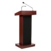 Oklahoma Sound Orator Lectern, Mahogany -Household Supplies Store 233098 MainProductImage Lg