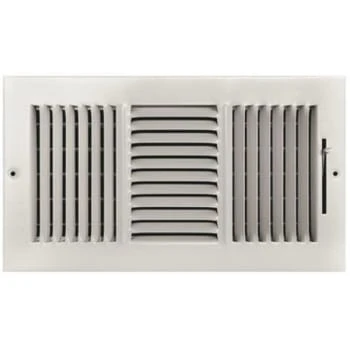 Truaire 12 In X 6 In 3-Way Steel Wall/ceiling Register 3 Truaire 12 In X 6 In 3-Way Steel Wall/ceiling Register