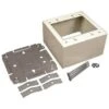 Legrand Wiremold 2-Gang Dual-Channel Steel Extra Deep Device Box Fitting, Ivory -Household Supplies Store 263357 MainProductImage Lg