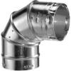 Duravent 4 In X 8.25 In 90-Degree Type B Gas Vent Elbow For Chimney Pipe -Household Supplies Store 265232 MainProductImage Lg