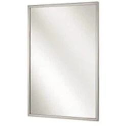 Bradley 24 X 30" Channel Frame Mirror Stainless Steel