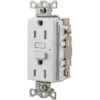 Hubbell Wiring Autoguard 15a 125v Gfci Outlet, White, Tamper/weather Resistant -Household Supplies Store 281278 MainProductImage Lg