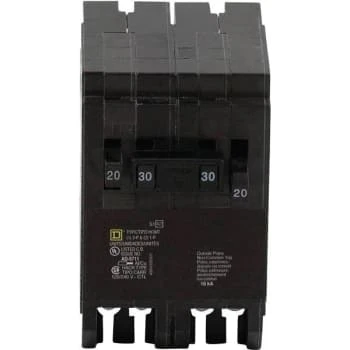 Square D Homeline 2-20 A Single-Pole 1-30 A 2-Pole Quad Tandem Circuit Breaker 4 Square D Homeline 2-20 A Single-Pole 1-30 A 2-Pole Quad Tandem Circuit Breaker - Image 2