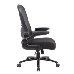 Boss Office Products Big & Tall Heavy Duty Mesh Back Ergonomic Task Chair -Household Supplies Store 285751 RightView Lg