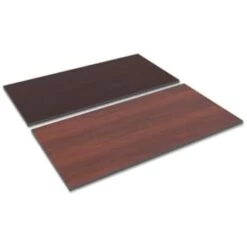 Alera® Reversible Laminate Table Top, 59 1/2w X 29 1/2,med Cherry/mahogany