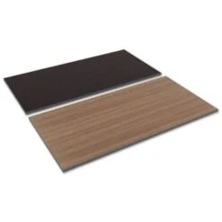 Alera® Reversible Laminate Table Top, 59 1/2w X 29 1/2d, Espresso/walnut