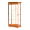Ghent Waddell Varsity Lighted Cherry Oak Case W/sliding Door/plaque Fabric Back 2 Ghent Waddell Varsity Lighted Cherry Oak Case W/sliding Door/plaque Fabric Back -Household Supplies Store 288080 MainProductImage Lg