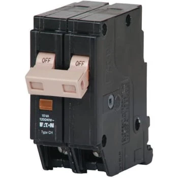 Eaton Ch 35 Amp 2-Pole Circuit Breaker With Trip Flg 3 Eaton Ch 35 Amp 2-Pole Circuit Breaker With Trip Flg