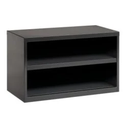 Space Solutions 18" Deep 4 Drawer Letter Width Vertical File Cabinet Black 10 Space Solutions 18" Deep 4 Drawer Letter Width Vertical File Cabinet Black -Household Supplies Store 291306 DetailedProductView1 Lg