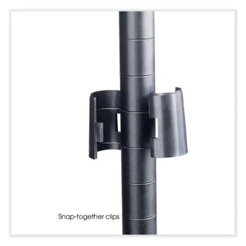 Safco Industrial Extra Shelf Pack, 36"w X 24"d X 1.5"h, Black, 2 Per Pack 5 Safco Industrial Extra Shelf Pack, 36"w X 24"d X 1.5"h, Black, 2 Per Pack - Image 3