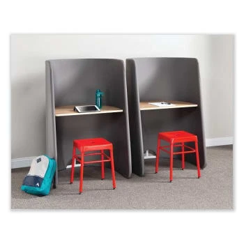 Safco Roam™ Touchdown Workstation, 33" X 30" X 51.5", Beech/tan 7 Safco Roam™ Touchdown Workstation, 33" X 30" X 51.5", Beech/tan - Image 5