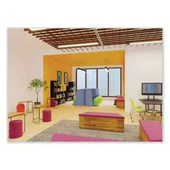 Safco Roam™ Touchdown Workstation, 33" X 30" X 51.5", Beech/tan 6 Safco Roam™ Touchdown Workstation, 33" X 30" X 51.5", Beech/tan - Image 4