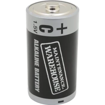 Maintenance Warehouse® C Alkaline Battery, Package Of 12 3 Maintenance Warehouse® C Alkaline Battery, Package Of 12
