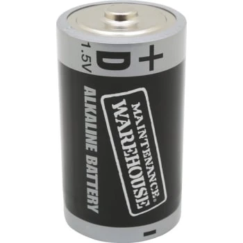 Maintenance Warehouse® D Alkaline Battery, Package Of 12 3 Maintenance Warehouse® D Alkaline Battery, Package Of 12