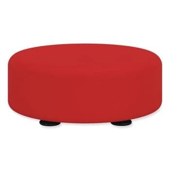 Safco Learn 15" Round Vinyl Floor Seat, 5.75" Height, Green 3 Safco Learn 15" Round Vinyl Floor Seat, 5.75" Height, Green