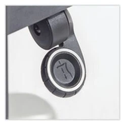 Safco Lineage™ Big & Tall All-Mesh Task Chair, 19.5" To 23.25", Black Seat -Household Supplies Store 296004 BackView Lg