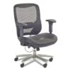 Safco Lineage™ Big & Tall All-Mesh Task Chair, 19.5" To 23.25", Black Seat 2 Safco Lineage™ Big & Tall All-Mesh Task Chair, 19.5" To 23.25", Black Seat -Household Supplies Store 296004 MainProductImage Lg
