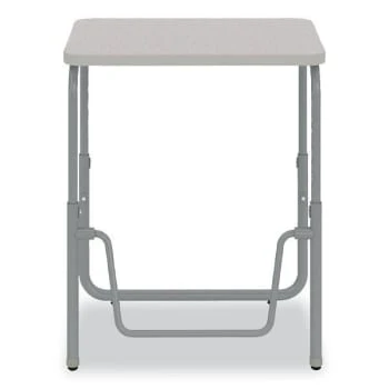 Safco Alphabetter® 2.0 Height Student Desk With Pendulum, 22" To 30", Gray 9 Safco Alphabetter® 2.0 Height Student Desk With Pendulum, 22" To 30", Gray - Image 7