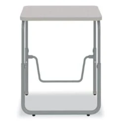 Safco Alphabetter® 2.0 Height Student Desk With Pendulum, 22" To 30", Gray 18 Safco Alphabetter® 2.0 Height Student Desk With Pendulum, 22" To 30", Gray -Household Supplies Store 297308 TopView Lg