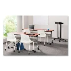 Safco Impromptu® Lectern, 26.5" X 18.75" X 46.5", Black -Household Supplies Store 297482 DetailedProductView1 Lg