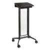 Safco Impromptu® Lectern, 26.5" X 18.75" X 46.5", Black 1 Safco Impromptu® Lectern, 26.5" X 18.75" X 46.5", Black -Household Supplies Store 297482 MainProductImage Lg
