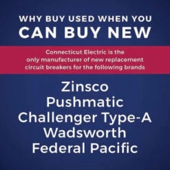 Connecticut Electric New Ubif Thk 30a 1" 1-Pole Stab-Lok Na130 Breaker -Household Supplies Store 298397 DetailedProductView1 Lg