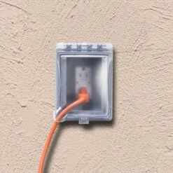 Taymac 2-3/4" Clear/gray 1-Gang In Use Outlet Cover Box 9 Taymac 2-3/4" Clear/gray 1-Gang In Use Outlet Cover Box -Household Supplies Store 299098 DetailedProductView2 Lg