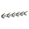 Safco Family Coat Wall Rack, 6 Hook, 42.75"w X 5.25"d X 7.25"h, Black 1 Safco Family Coat Wall Rack, 6 Hook, 42.75"w X 5.25"d X 7.25"h, Black -Household Supplies Store 300673 MainProductImage Lg