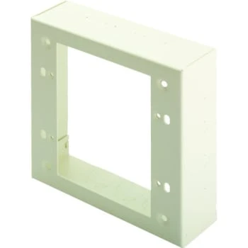 Wiremold 2-Gang Steel Switch And Receptacle Box (Ivory) 3 Wiremold 2-Gang Steel Switch And Receptacle Box (Ivory)