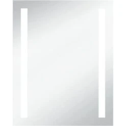 Tosca 24x 30frameless Rectangular Led Light Bathroom Vanity Mirror Silver
