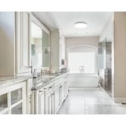 Homewerks 50 Cfm Light & Fit Ceiling Mount Bathroom Exhaust Fan With Led Light -Household Supplies Store 320759 DetailedProductView2 Lg