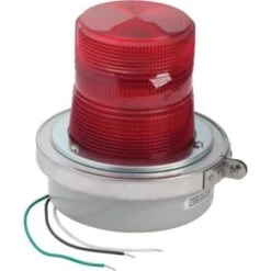 Edwards Signaling™ Flash Beacon 120v Ac Red