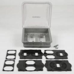 Taymac Extra-Duty 1-Gang 2-3/4 In Deep In-Use Weatherproof Cover (Clear) -Household Supplies Store 322914 DetailedProductView1 UNI Lg