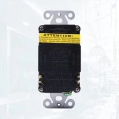 Faith 15a 125v Gfci Dplx Outlt W/ Indicator Lt & Wall Plate, White Package Of 10 -Household Supplies Store 323628 DetailedProductView6 Lg