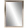 Jensen Framed Mirror 24 X 36" Satin Nickel -Household Supplies Store 323970 WebOnly Lg