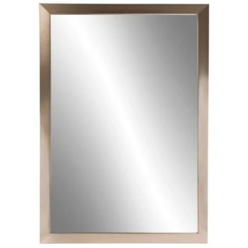 Jensen Framed Mirror 24 X 36" Satin Nickel 3 Jensen Framed Mirror 24 X 36" Satin Nickel