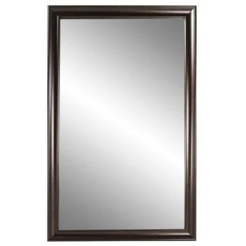 Jensen Framed Mirror 15 X 25" Oil-Rubbed Bronze 4 Jensen Framed Mirror 15 X 25" Oil-Rubbed Bronze - Image 2