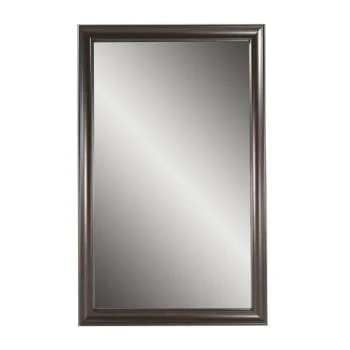 Jensen Framed Mirror 15 X 25" Oil-Rubbed Bronze 3 Jensen Framed Mirror 15 X 25" Oil-Rubbed Bronze