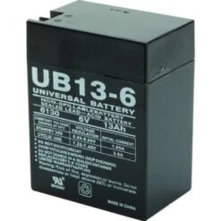 Universal Power Group® 6v 13ah Toy Agm Lead Acid Emergency Battery