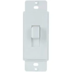 Titan3 1-Gang Or Multi-Gang Toggle Plastic Adapter Plate White Package Of 5