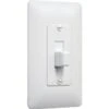 Taymac Masque 1-Gang Plastic Decorator Wall Plate Toggle Cover (5-Pack) (White)