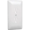 Taymac Masque 1-Gang Duplex Outlet Switch Plate (5-Pack) (White) -Household Supplies Store 328074 v MainProductImage BUS Lg